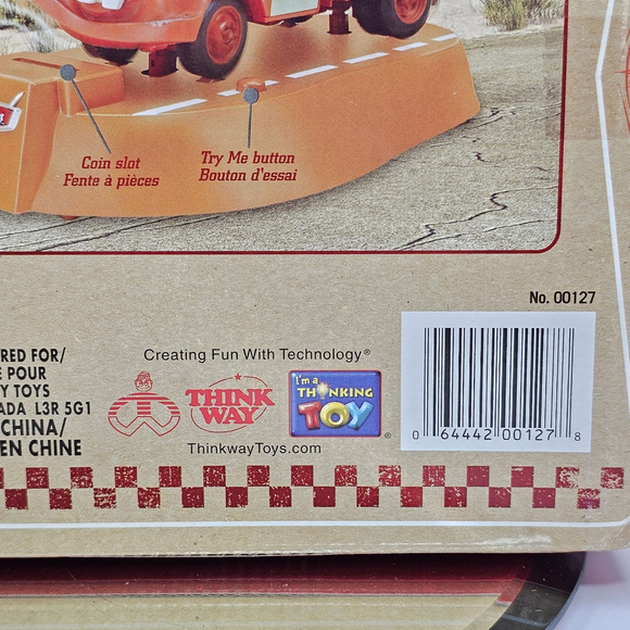 Disney Pixar Cars Electronic Mater Talking Bank Brand New Sealed Read - Picture 16 of 16